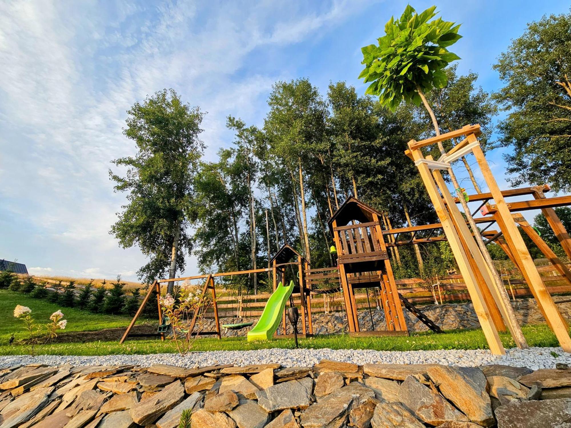 Osada Sierpnica - Uroczy Dom Z Kominkiem I Balia W Gorach Sowich Esterno foto